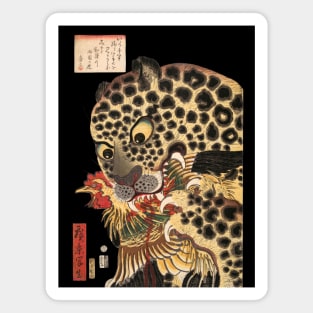 Ukiyo-e Tiger, Utagawa Hiroshige Magnet